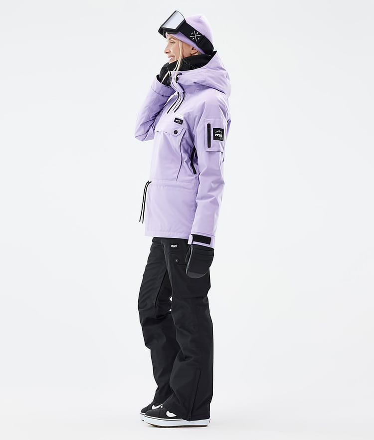 Annok W Veste Snowboard Femme Faded Violet, Image 4 sur 8