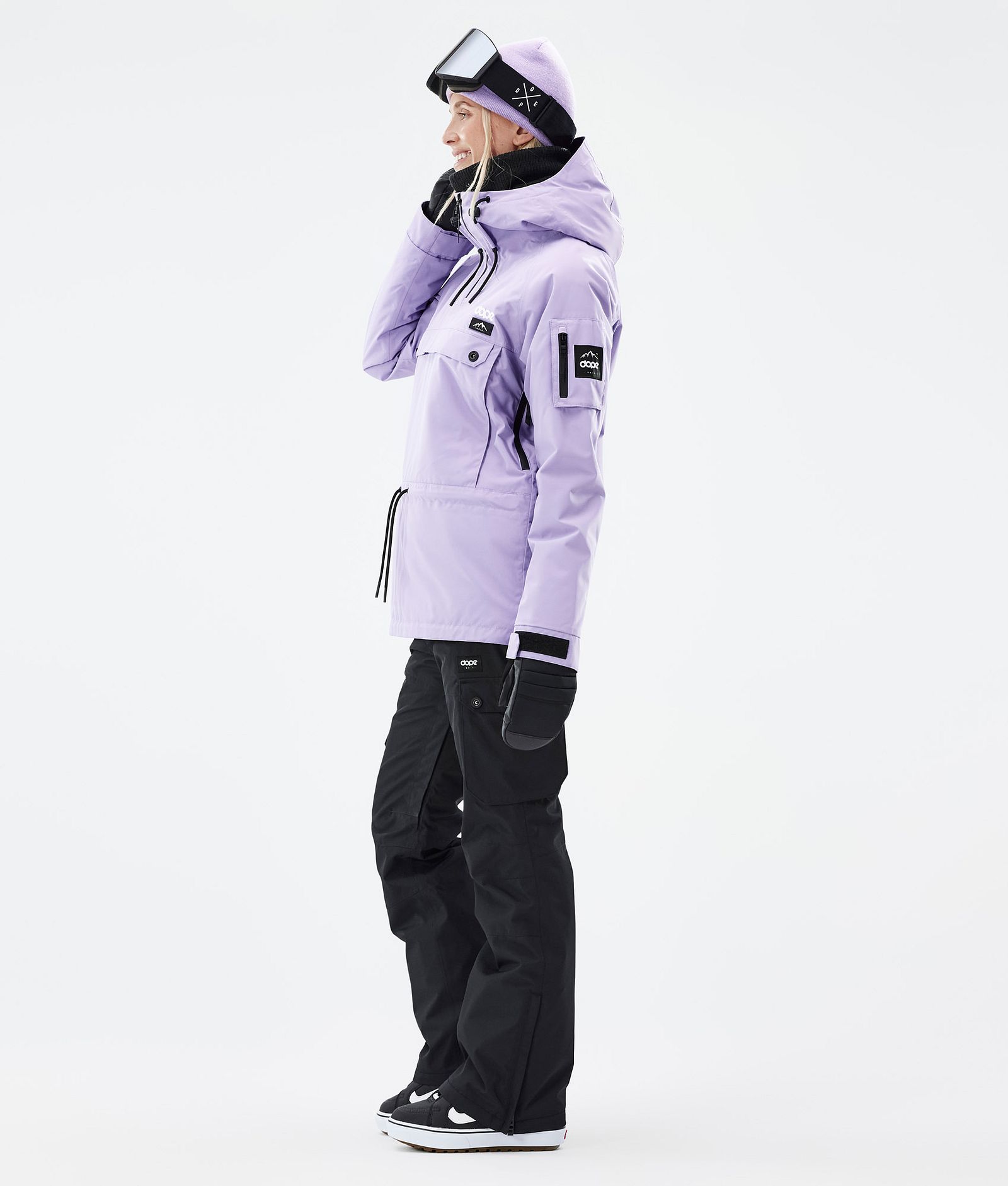 Annok W Veste Snowboard Femme Faded Violet, Image 3 sur 8