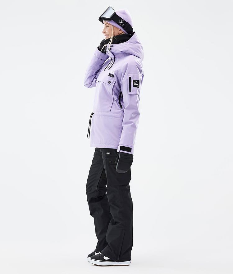 Annok W Giacca Snowboard Donna Faded Violet, Immagine 4 di 8