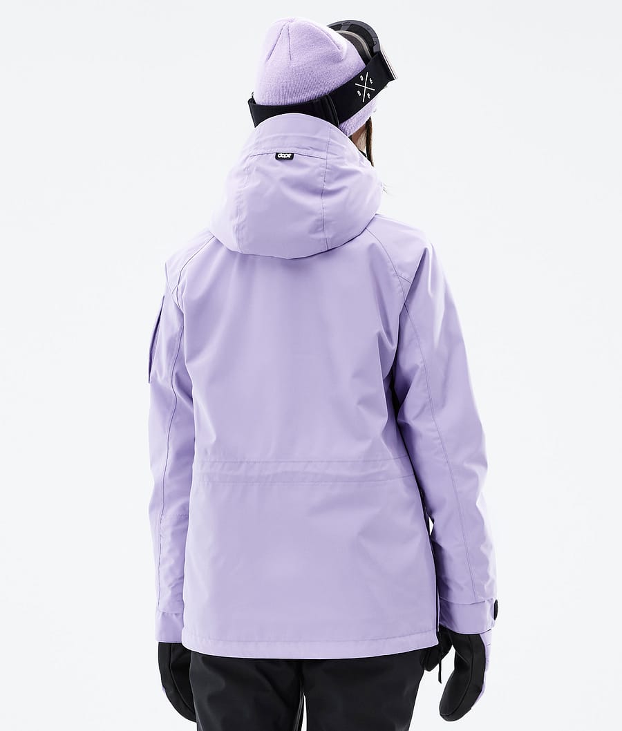 Annok W スノーボードジャケット レディース Faded Violet