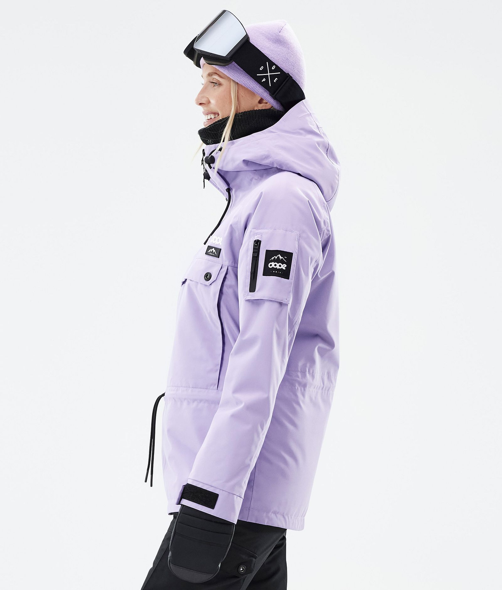 Annok W Veste Snowboard Femme Faded Violet, Image 5 sur 8