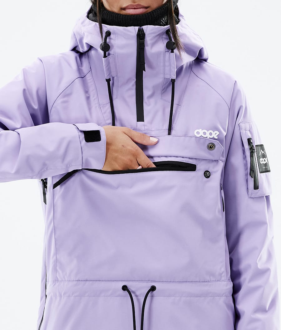 Annok W スノーボードジャケット レディース Faded Violet