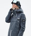 Annok W Snowboard Jacket Women Metal Blue