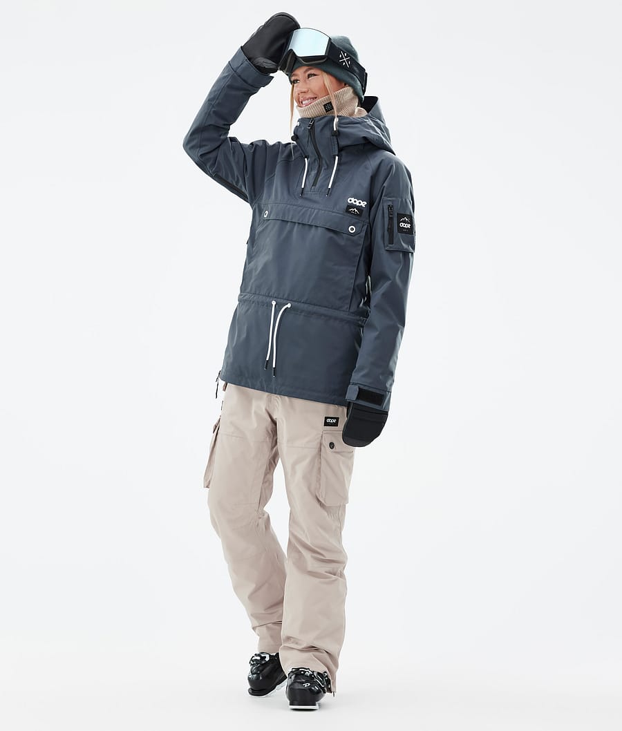 Annok W Ski jas Dames Metal Blue