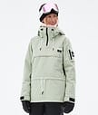 Annok W Snowboardjacke Damen Soft Green