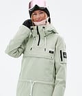 Annok W Veste Snowboard Femme Soft Green