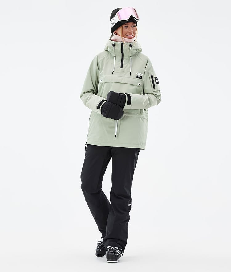 Annok W Veste de Ski Femme Soft Green, Image 3 sur 9