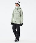 Annok W Snowboardjacka Dam Soft Green, Bild 3 av 9