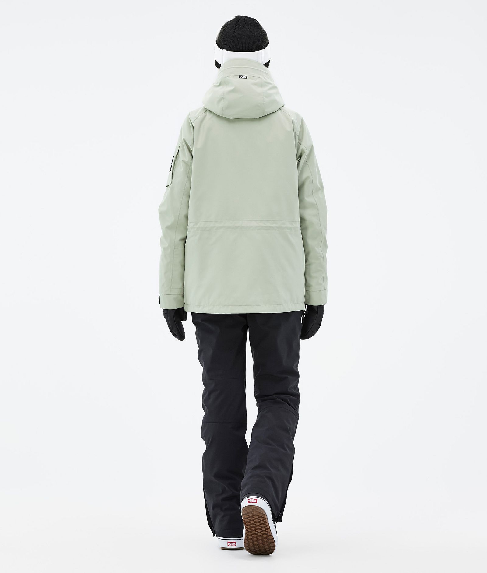 Annok W Snowboardjacka Dam Soft Green, Bild 5 av 9