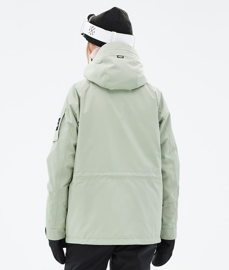 Annok W Veste de Ski Femme Soft Green, Image 7 sur 9