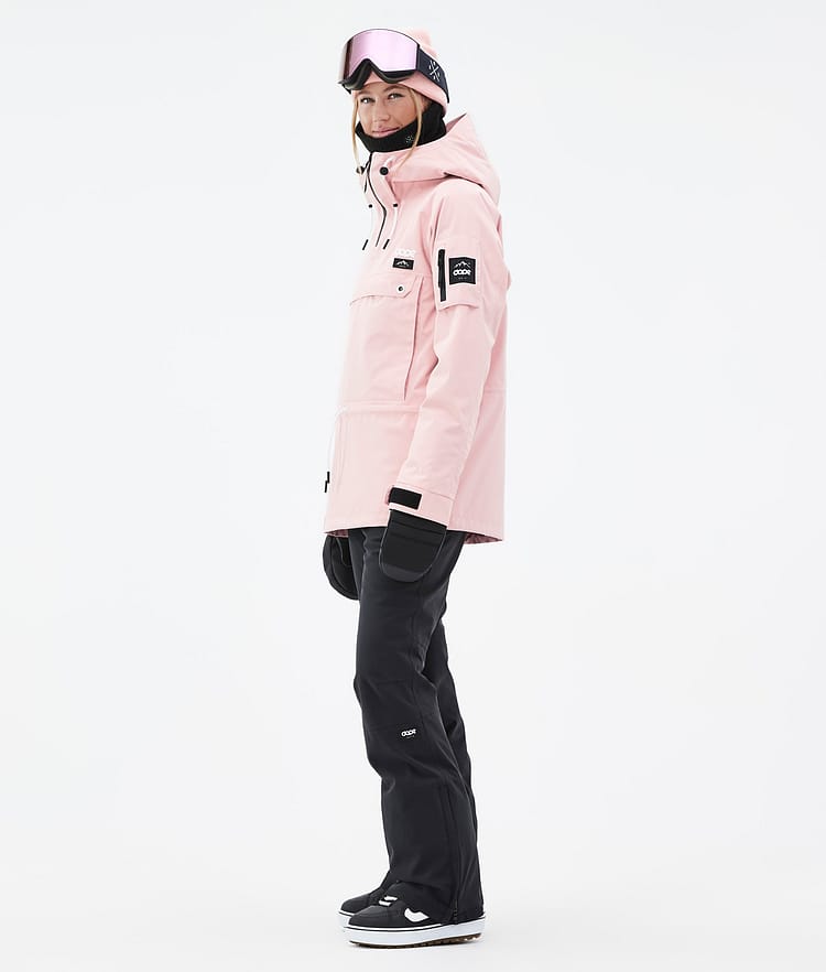 Annok W Snowboardjacke Damen Soft Pink