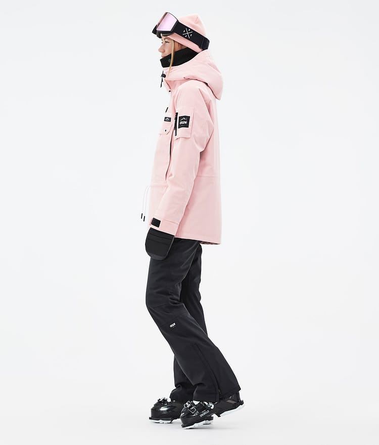 Annok W Veste de Ski Femme Soft Pink, Image 4 sur 9