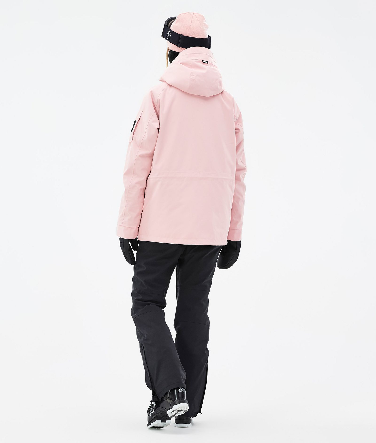 Annok W Veste de Ski Femme Soft Pink, Image 5 sur 9