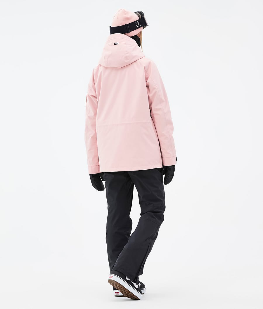 Annok W Snowboard Jacket Women Soft Pink