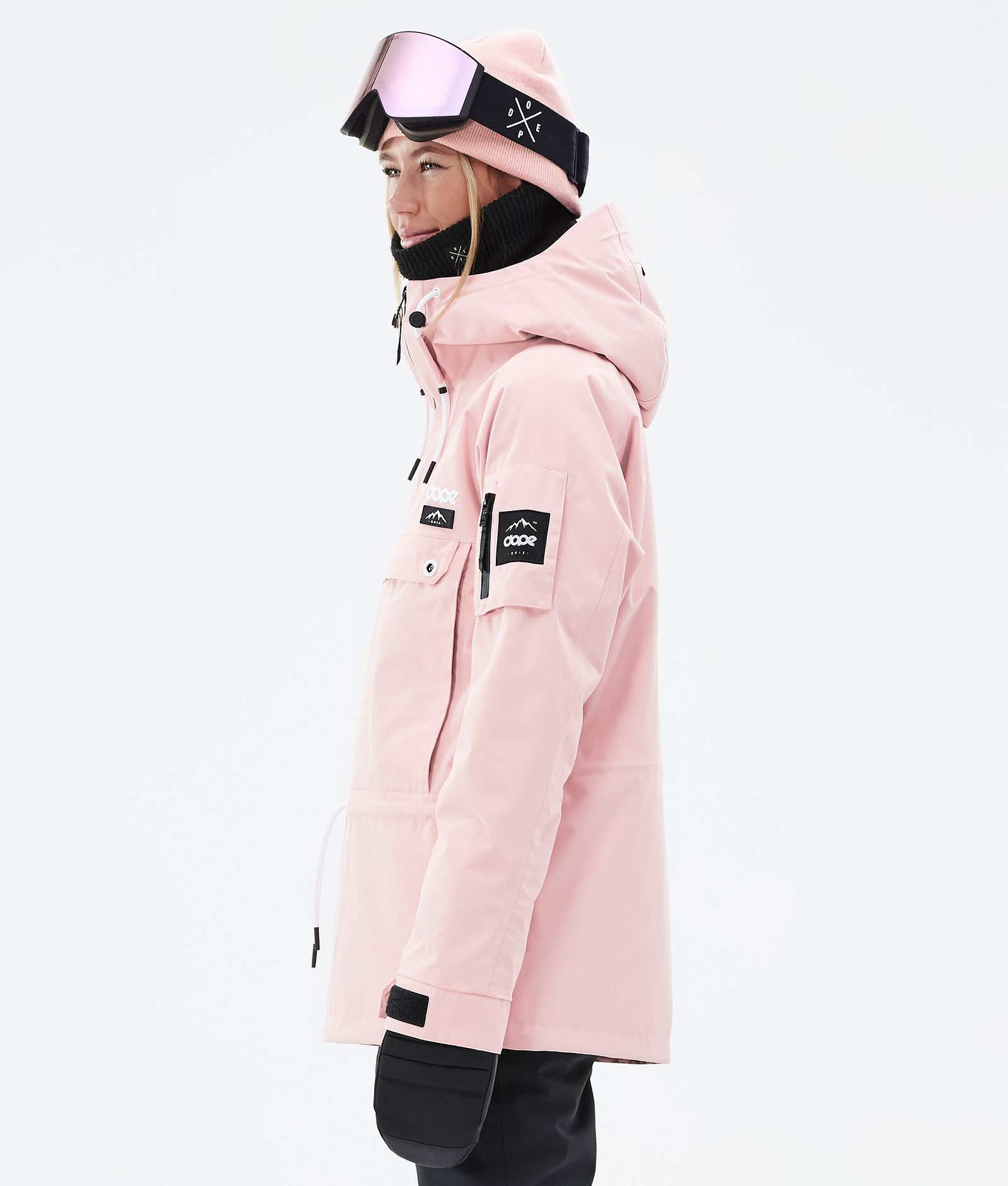 Annok W Ski Jacket Women Soft Pink, Image 6 of 9