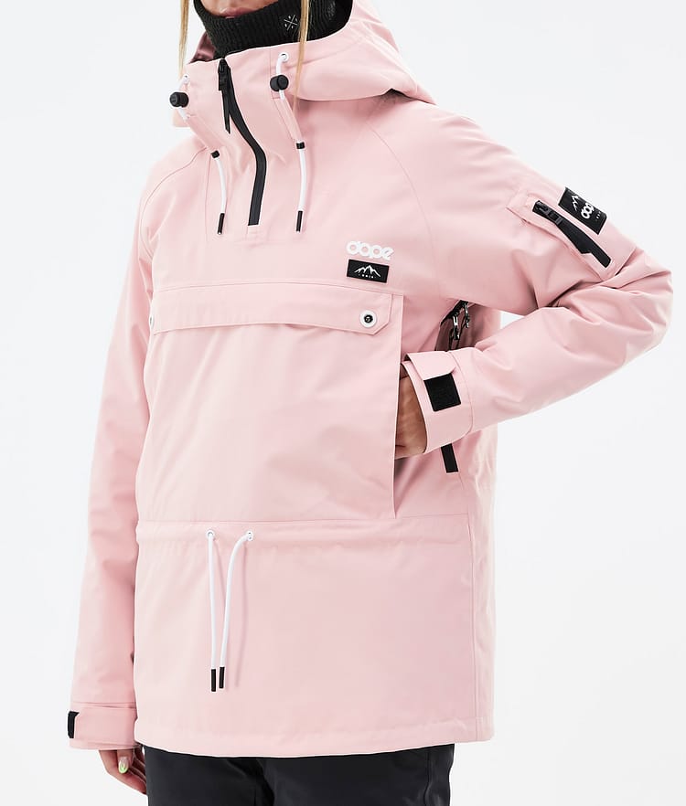 Annok W Veste Snowboard Femme Soft Pink, Image 8 sur 9