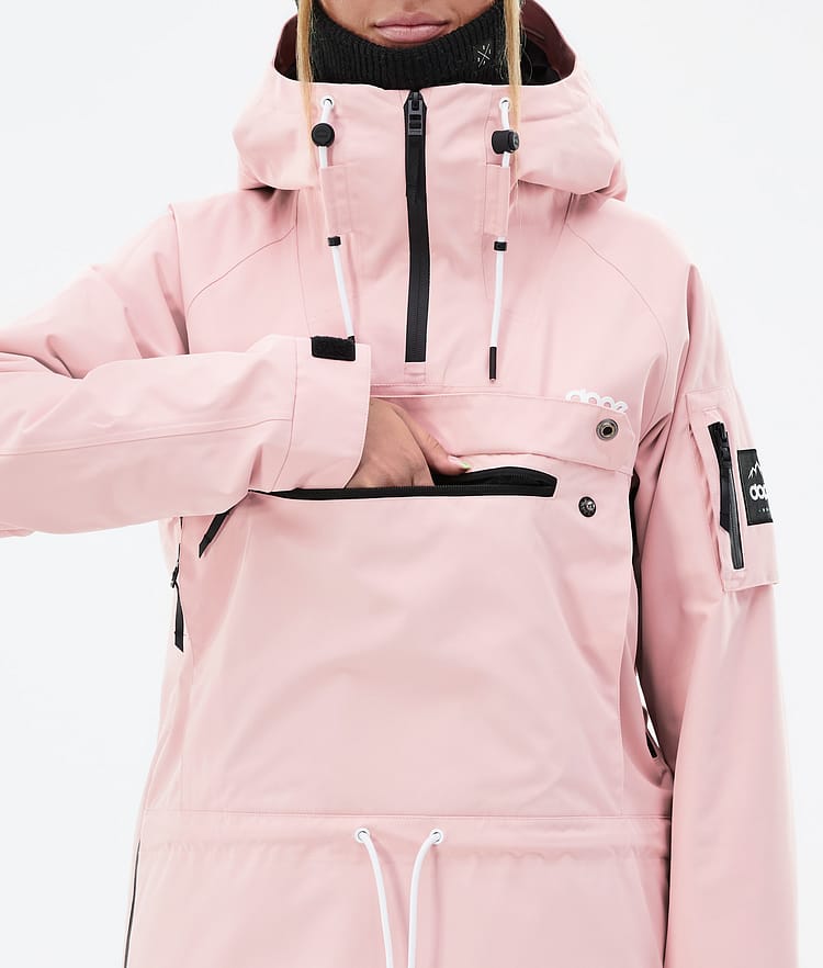 Annok W Ski Jacket Women Soft Pink, Image 9 of 9