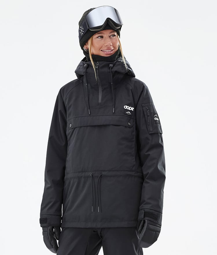 Annok W Snowboard Jacket Women Blackout, Image 1 of 9
