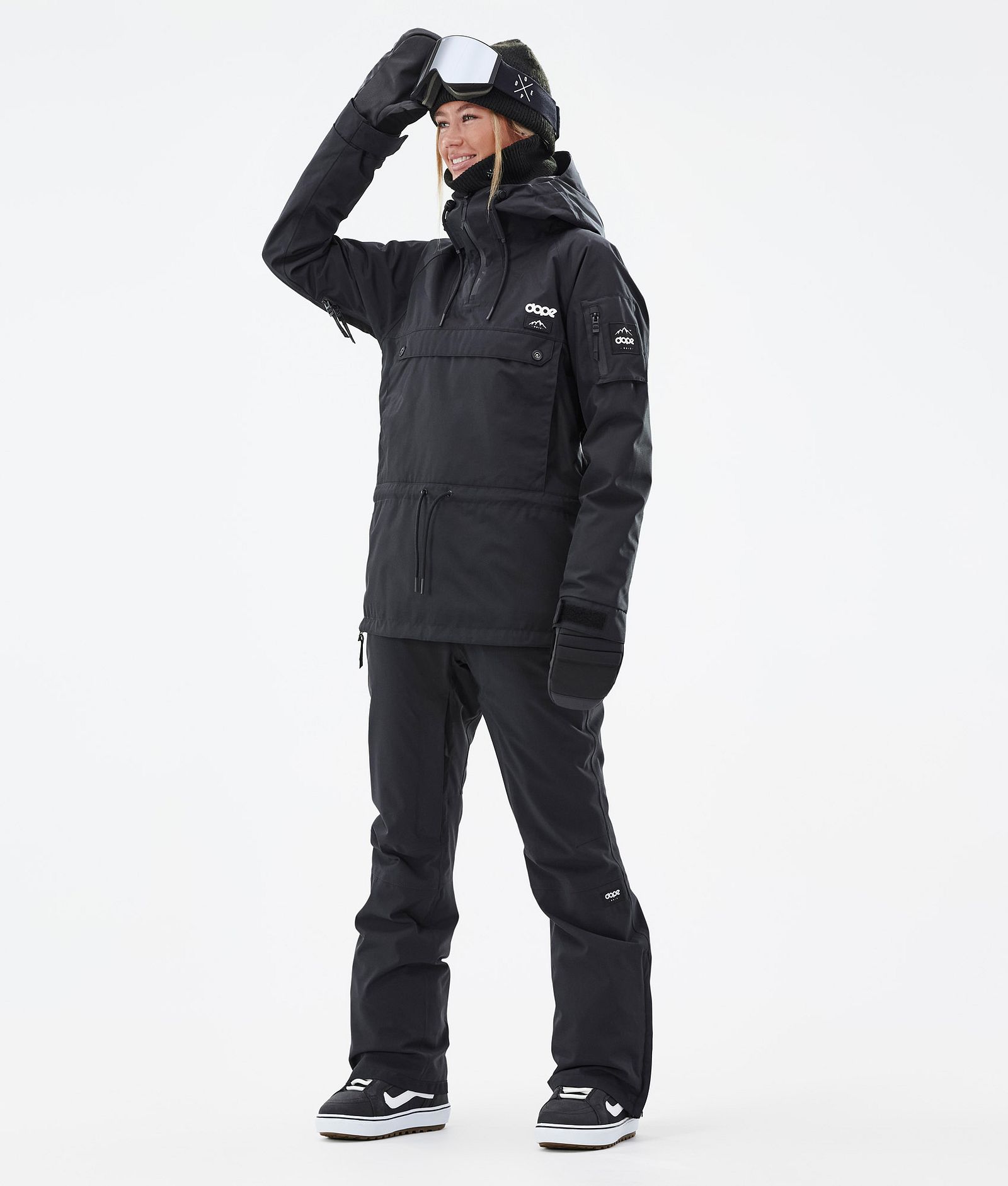 Annok W Snowboard Jacket Women Blackout, Image 3 of 9