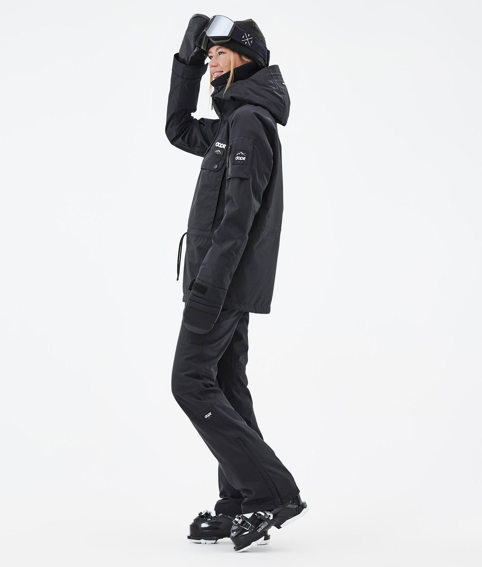 Annok W Ski Jacket Women Blackout, Image 4 of 9