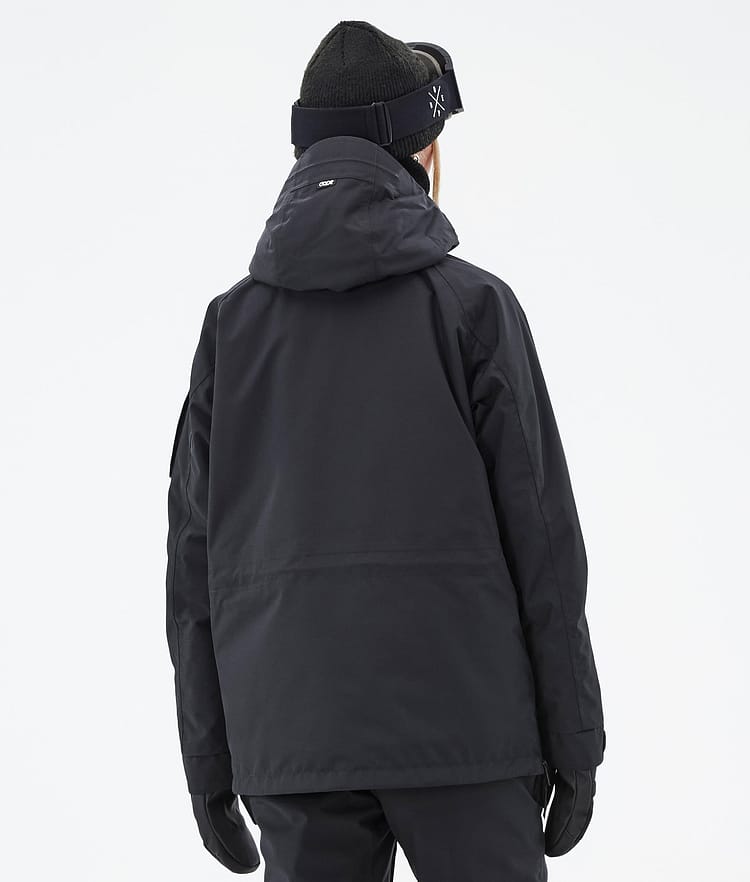 Annok W Ski Jacket Women Blackout, Image 7 of 9