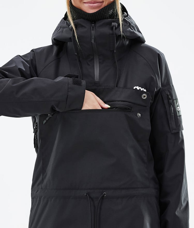 Annok W Ski Jacket Women Blackout, Image 9 of 9