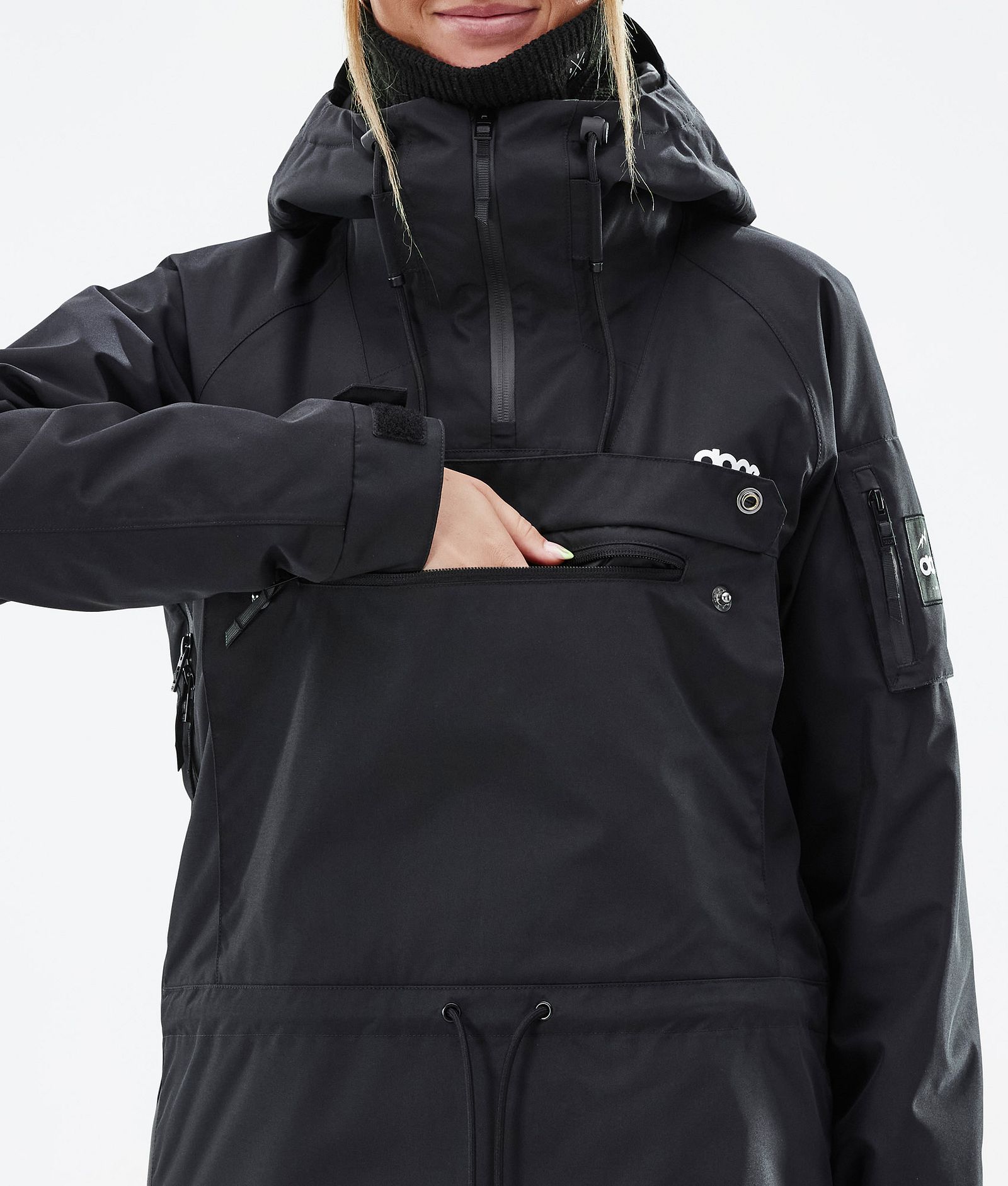 Annok W Snowboard Jacket Women Blackout, Image 9 of 9