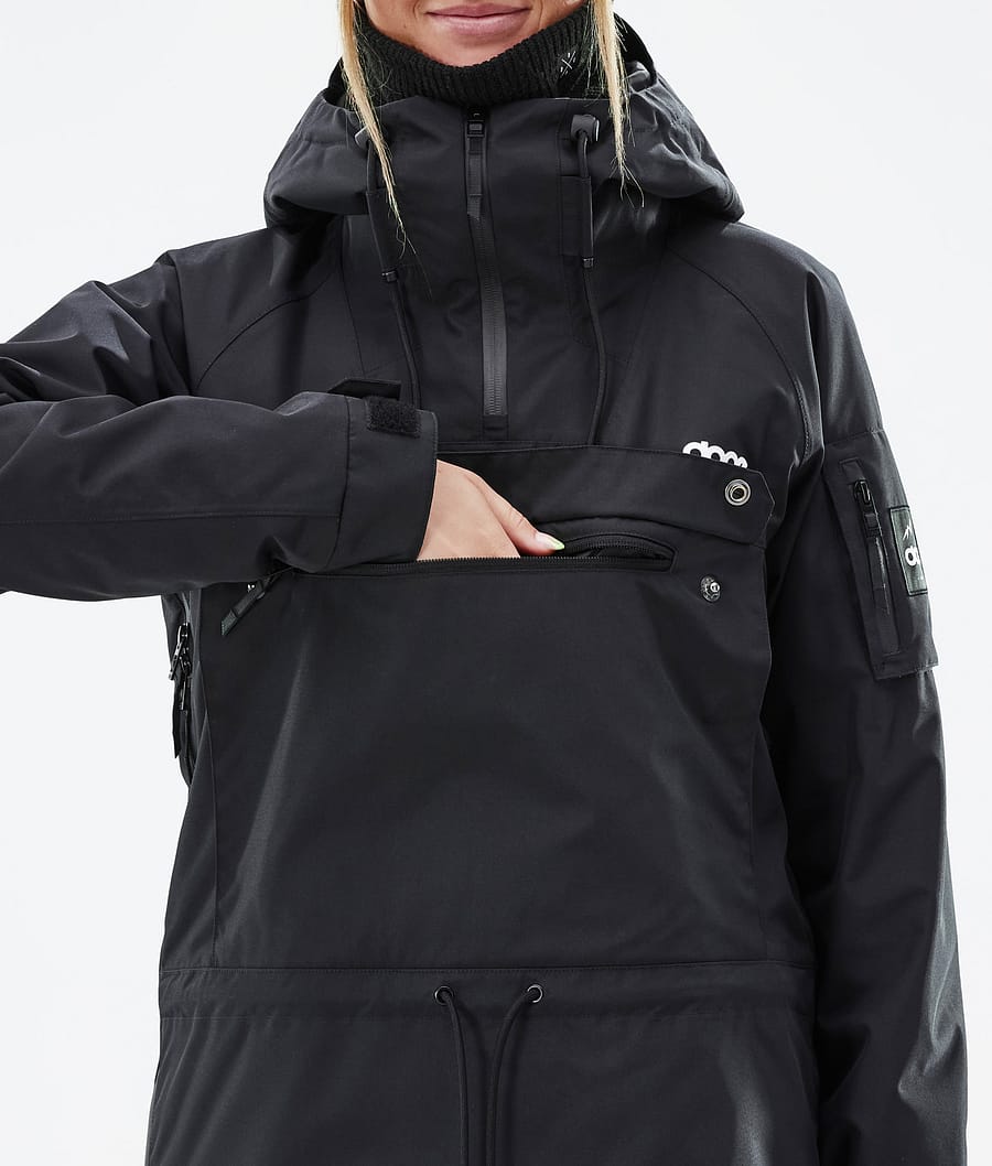 Annok W Snowboard Jacket Women Blackout
