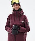 Annok W Ski Jacket Women Don Burgundy, Image 2 of 9