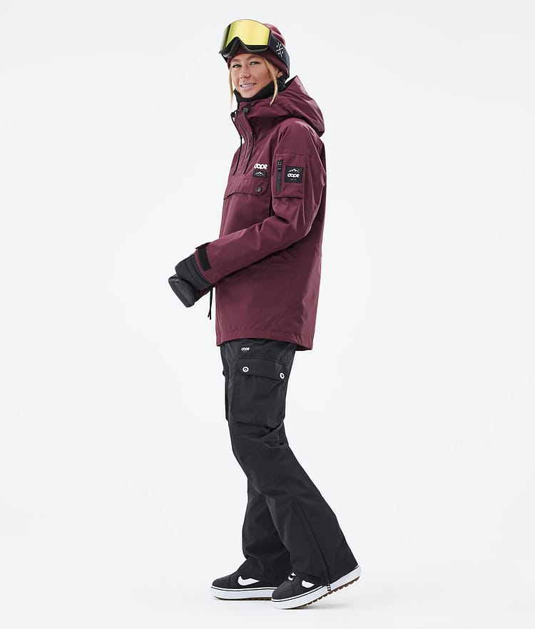 Annok W Snowboardjacke Damen Don Burgundy