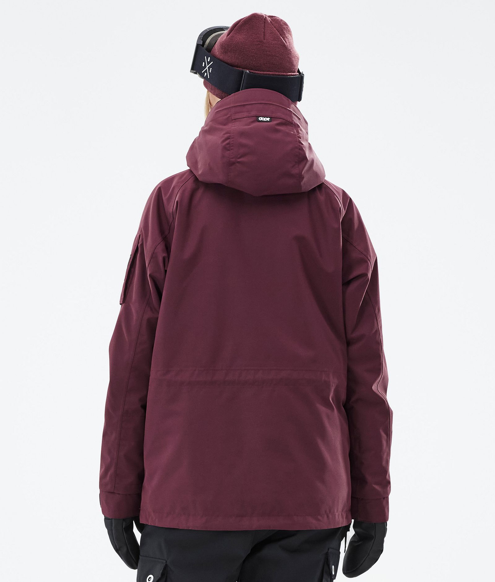 Annok W Snowboardjacka Dam Don Burgundy, Bild 7 av 9