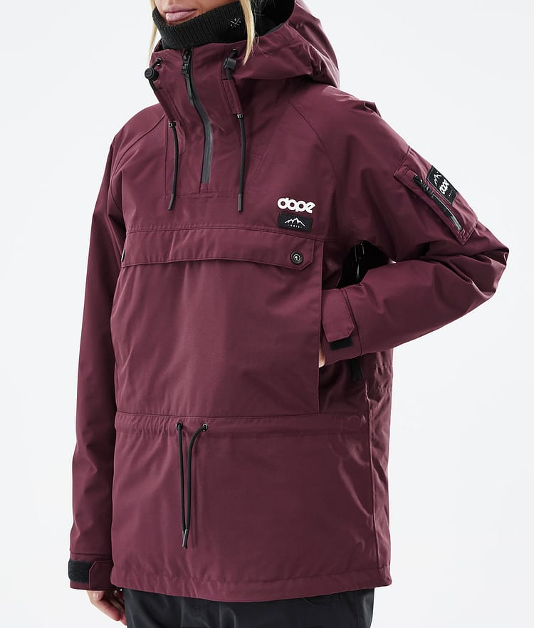 Annok W Snowboardjacka Dam Don Burgundy, Bild 8 av 9