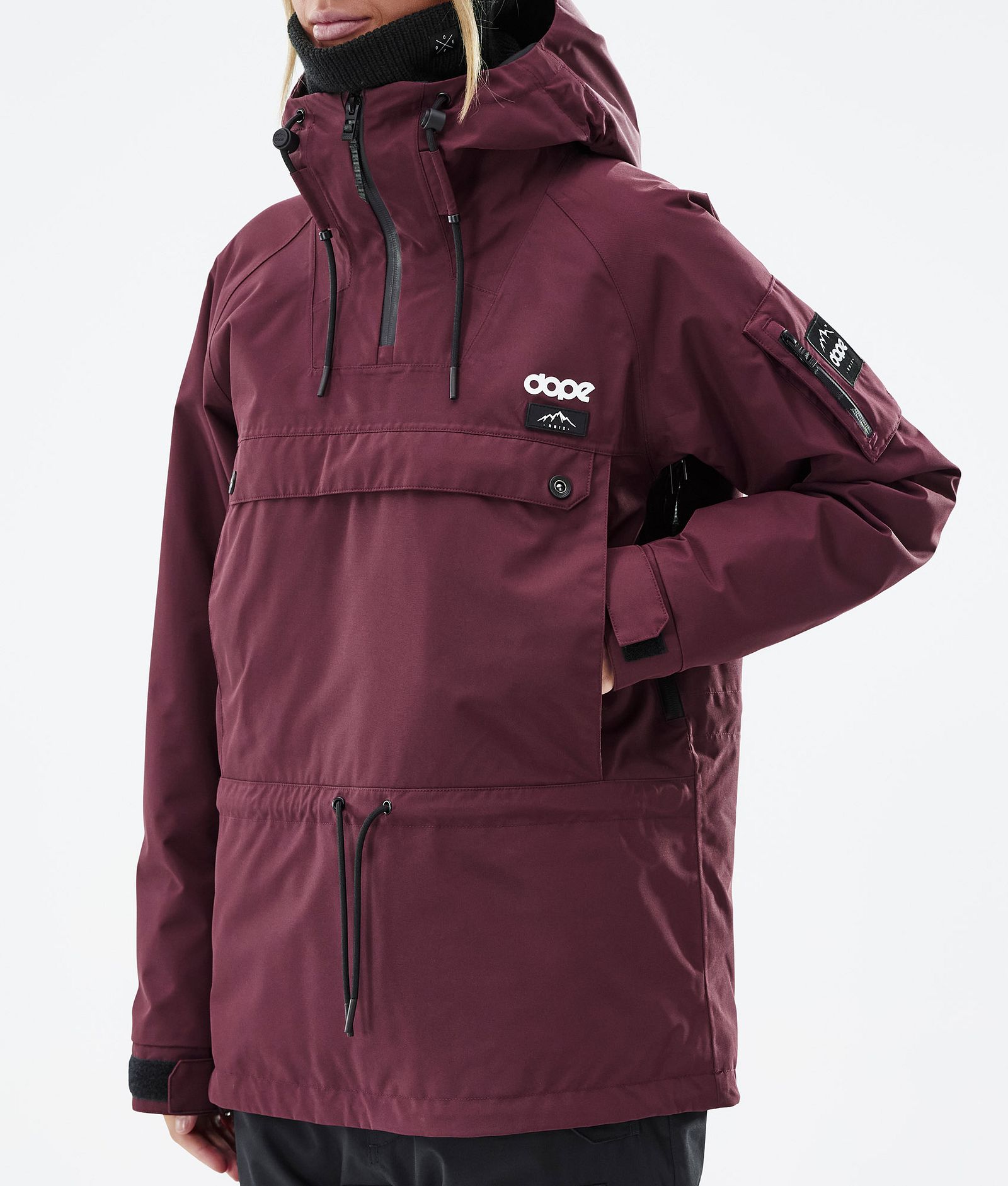 Annok W Snowboardjacka Dam Don Burgundy, Bild 8 av 9