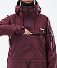 Annok W Snowboardjakke Dame Don Burgundy Renewed, Billede 9 af 9