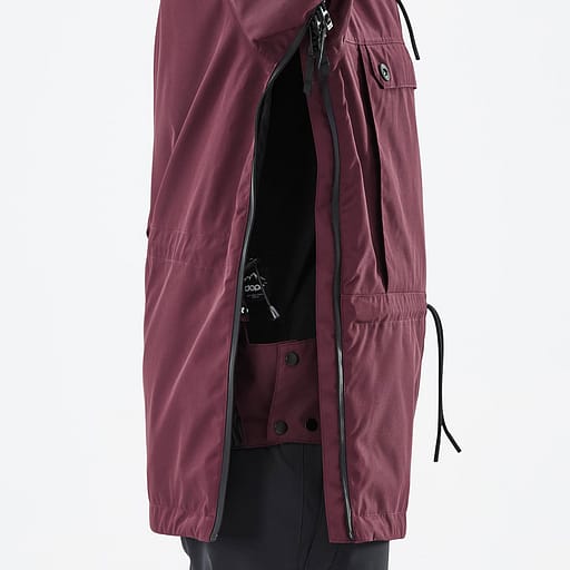 Side Zipper with Inner Placket Main Product Details Image,