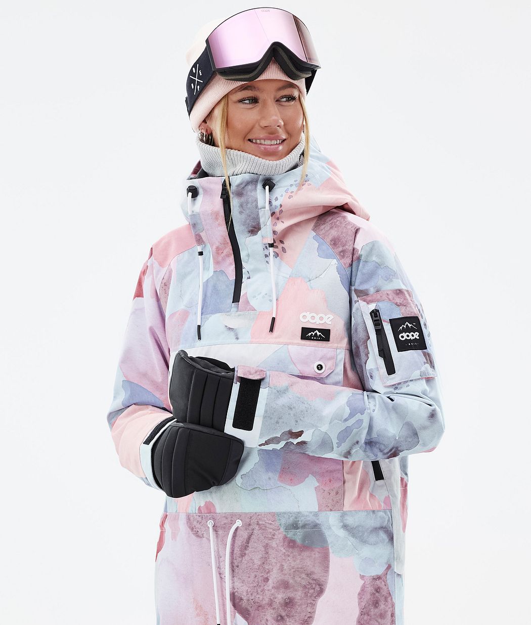 Dope Annok W Women's Snowboard Jacket Washed Ink