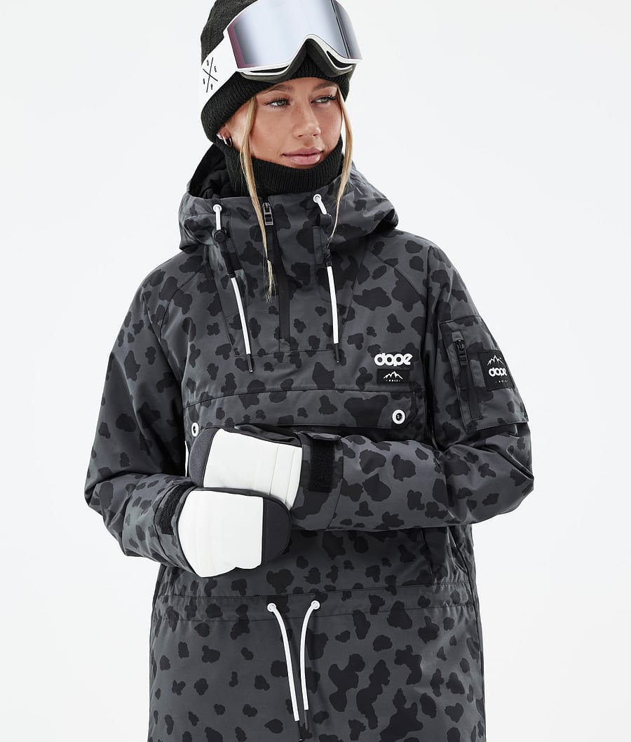 Annok W Ski Jacket Women Dots Phantom