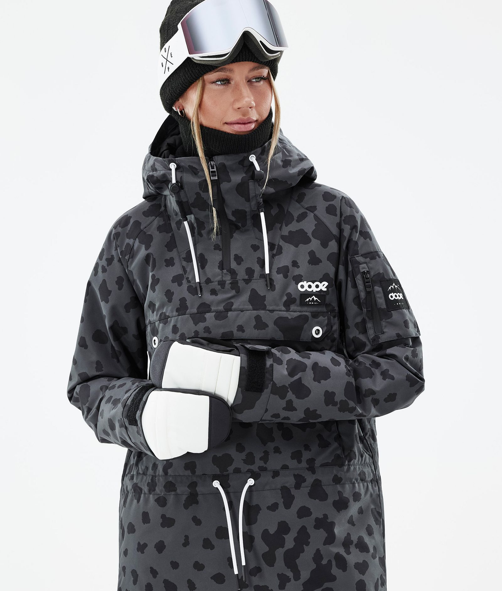 Annok W Veste de Ski Femme Dots Phantom, Image 2 sur 9