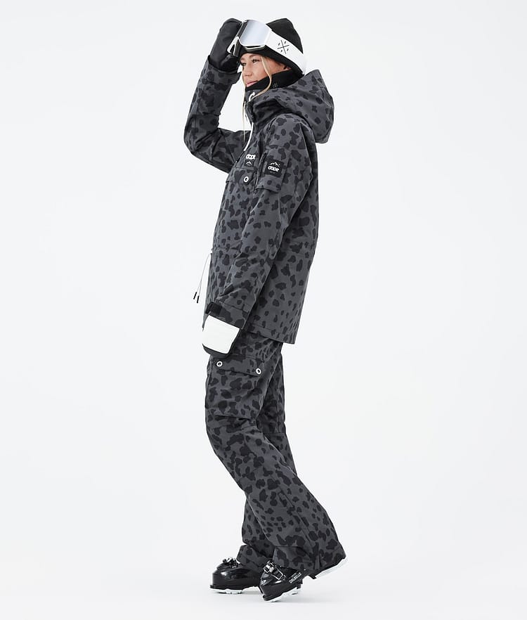 Annok W Veste de Ski Femme Dots Phantom, Image 4 sur 9