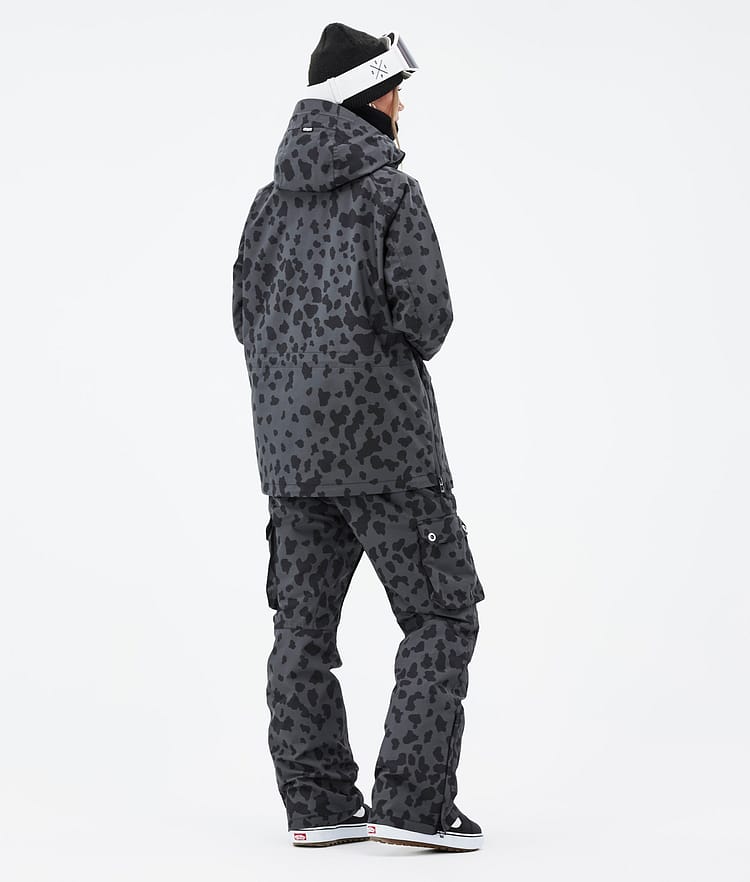 Annok W Snowboard Jacket Women Dots Phantom Renewed, Image 5 of 9