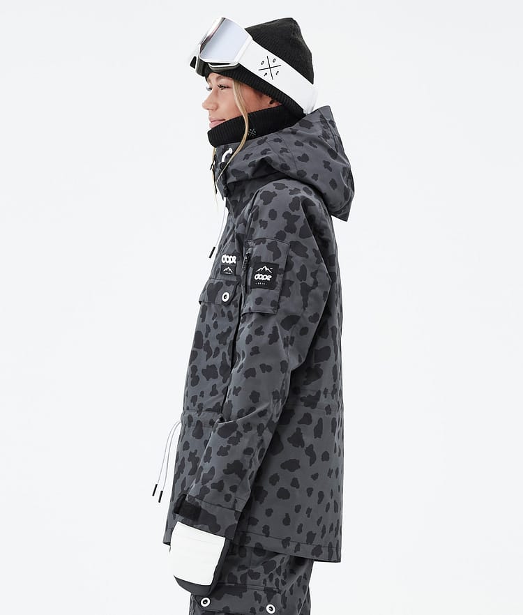 Annok W Veste de Ski Femme Dots Phantom, Image 6 sur 9