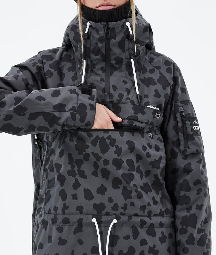 Annok W Ski Jacket Women Dots Phantom