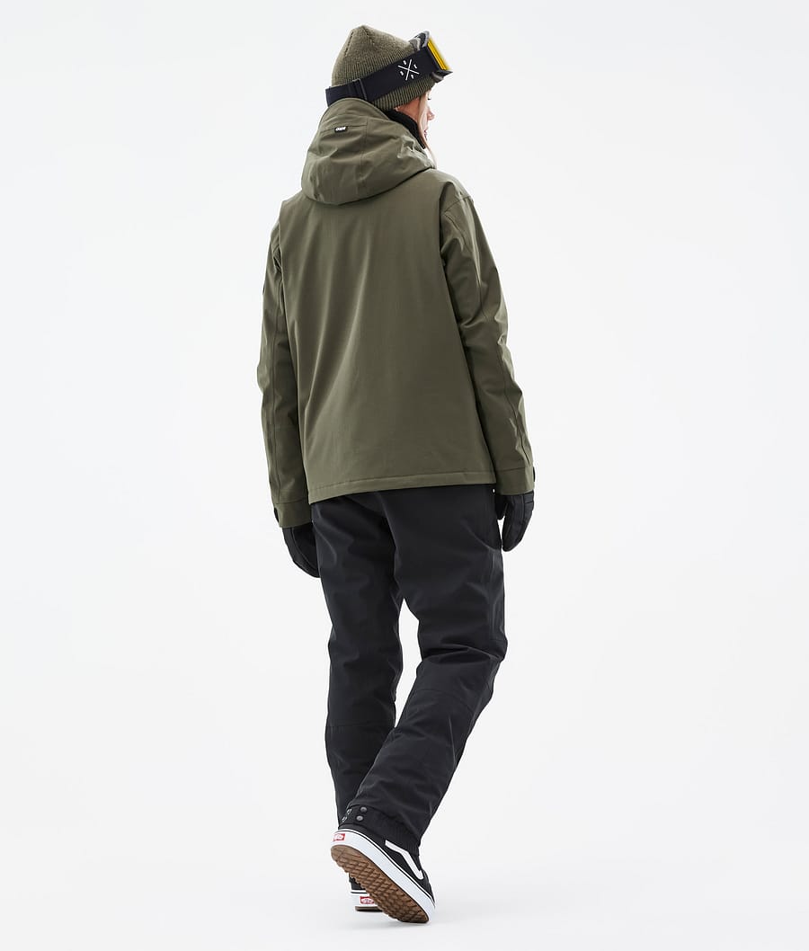 Blizzard W Full Zip Snowboardjacke Damen Olive Green