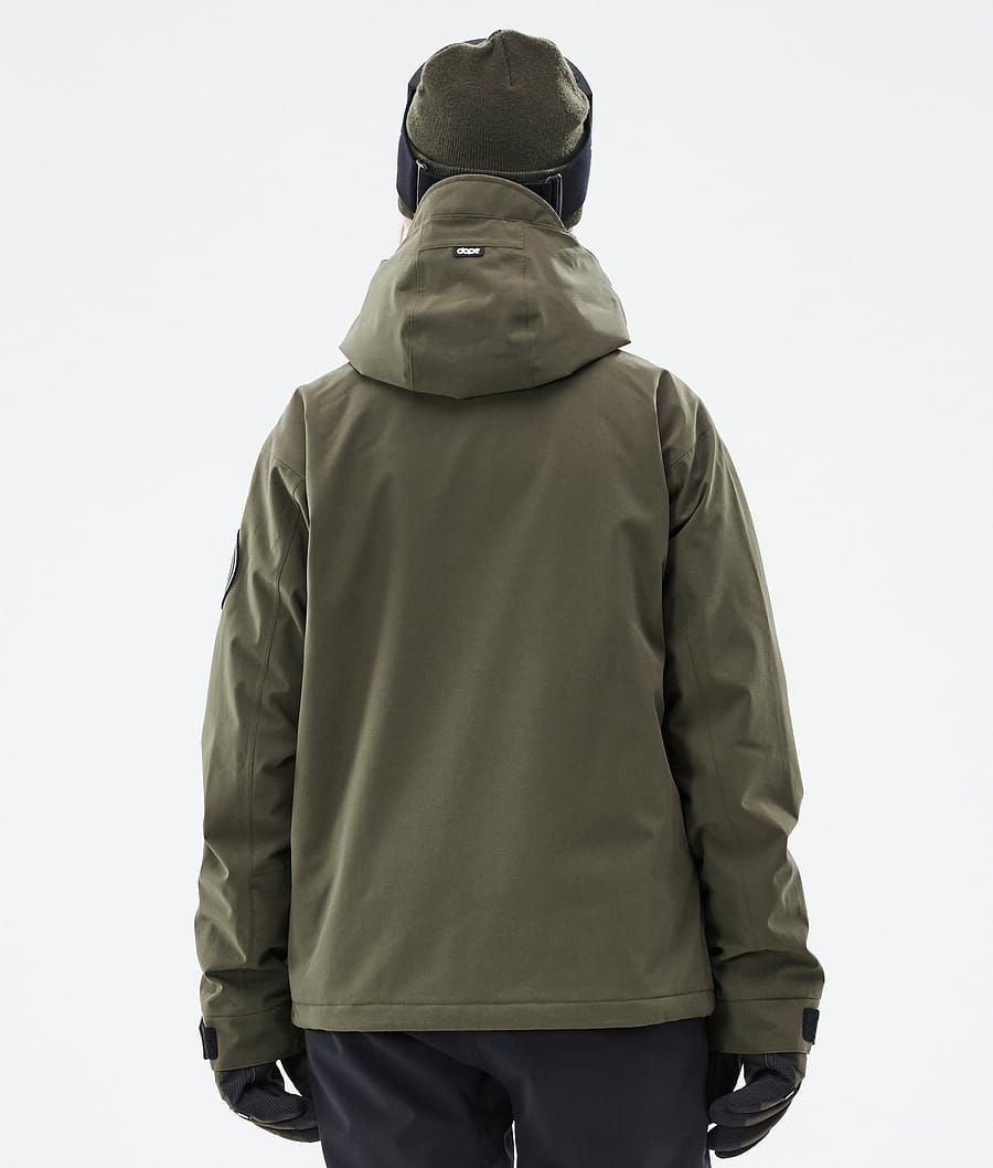 Blizzard W Full Zip Bunda na Snowboard Dámské Olive Green
