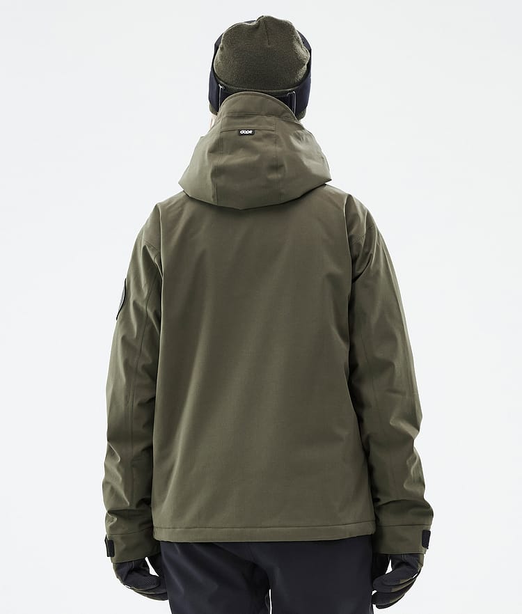 Blizzard W Full Zip Snowboardjakke Dame Olive Green, Billede 7 af 10