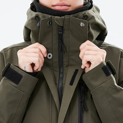 Přední zip s dvojitou klopou Hlavní obrázek produktu,