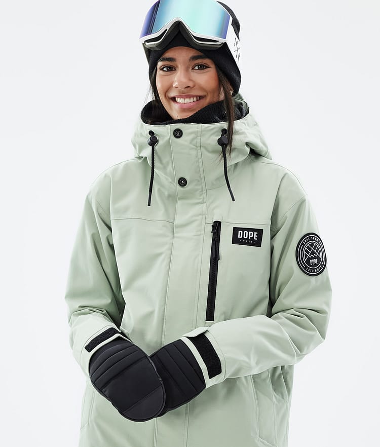 Blizzard W Full Zip スキージャケット レディース Soft Green, 画像2 / 10