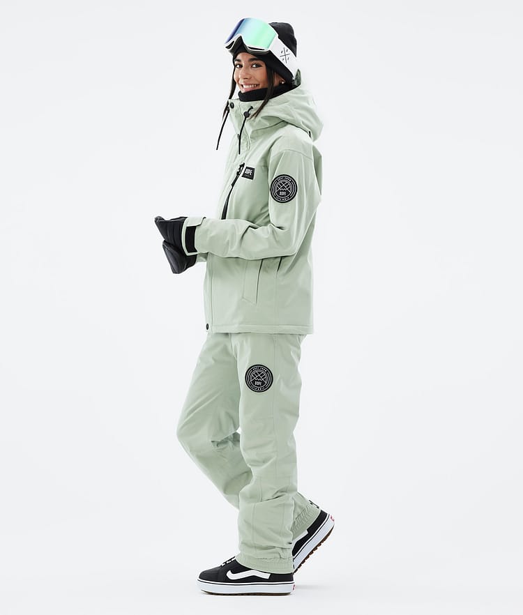 Blizzard W Full Zip Snowboardjacke Damen Soft Green, Bild 4 von 10
