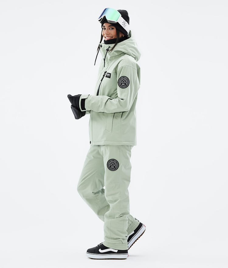 Blizzard W Full Zip Bunda na Snowboard Dámské Soft Green