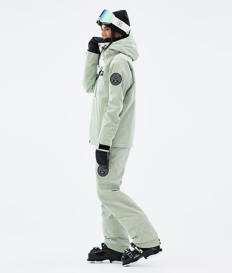 Blizzard W Full Zip Skijacke Damen Soft Green, Bild 4 von 10